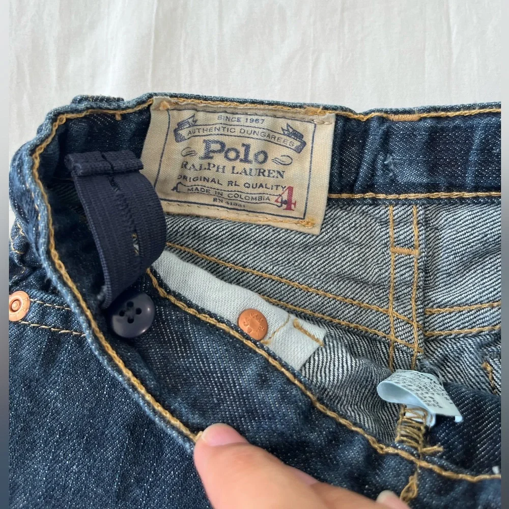 Ralph Lauren Dark Blue Denim Jeans - Picture 4 of 4